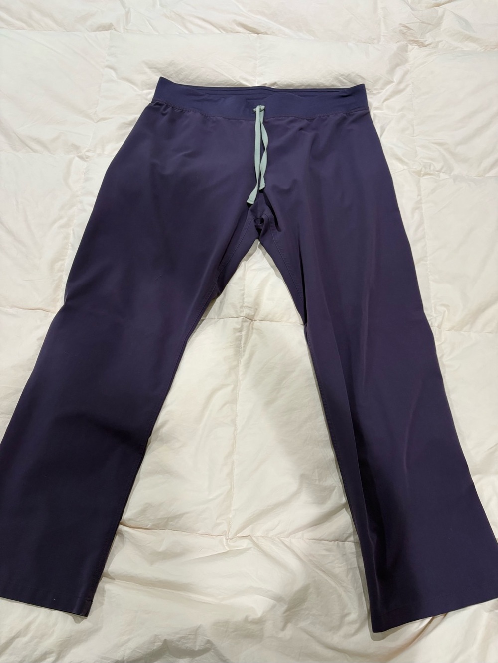 Figs Women's Scrub Set in Deep Purple - Picture 3 of 3